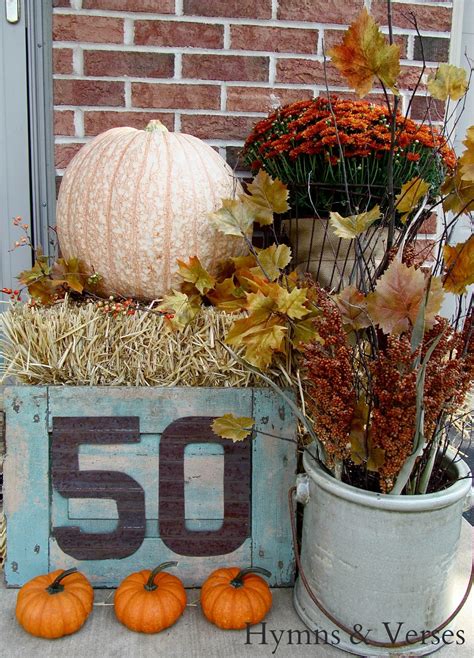 Fall Vignettes Throughout My Home And Upcoming Fall Vignette Tour Hymns