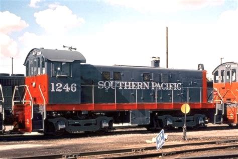 Sp Alco S6 1246 Train Route Southern