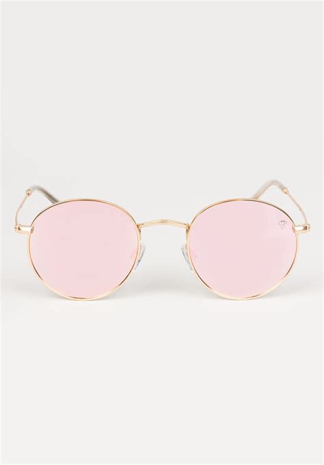 Liam CHPO Sunglasses in gold-pinkmirror for Women – TITUS