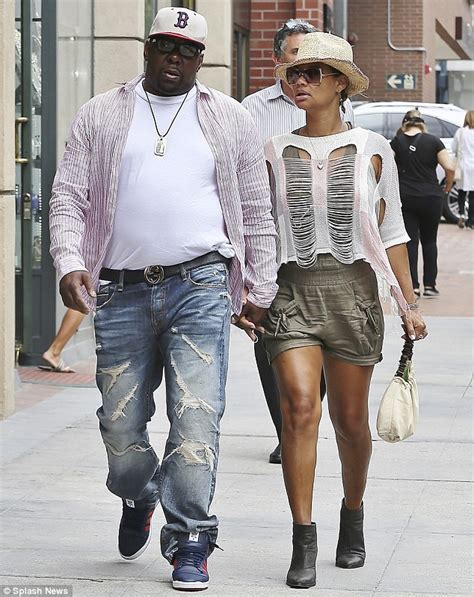 Does bobby brown have tattoos? Bobby Brown clings onto wife Alicia Etheredge's hand in ...
