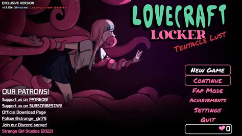 Lovecraft Locker Tentacle Lust Hallway Eporner