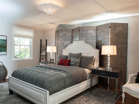 Wall painting designs for bedroom: Gray Master Bedrooms Ideas | HGTV