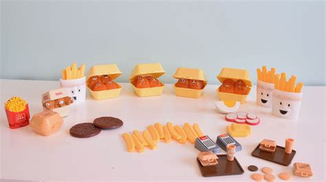 Beebeerun play food toys,pretend play kitchen set,hamburger french fries fast food set for toddler girls boys, toddlers pretend food playset children toy food set 4.1 out of 5 stars 55 $8.39 $ 8. Vintage Mcdonalds Play food, Vintage McDonalds Toys, 80s ...