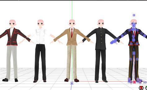 Mmd Uniforms Male Yandere Simulator Wip By Luckygamer321 On