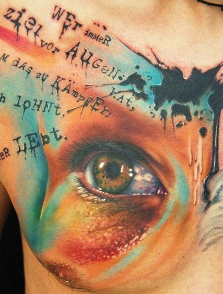 Eyes Tattoo By Florian Karg Post 5155 Eye Tattoo Best Tattoo Ever
