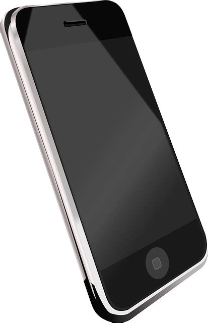 スマートフォン りんご 携帯電話 Pixabayの無料ベクター素材 Pixabay