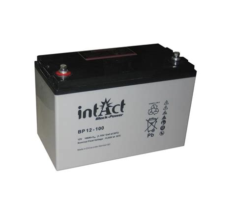 Akumulator Intact Block Power 12v 100ahc10 Agm Top Start