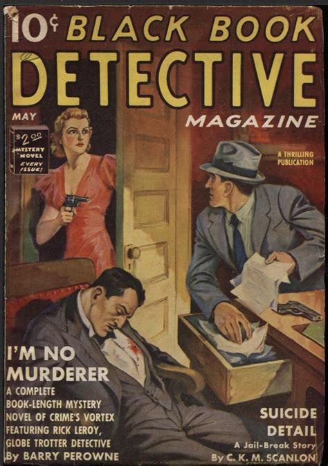 Black Book Detective 1939 May Very Good Pulp 1939 First Edition