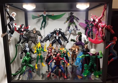 Worked A Few More Figures Into My Spider Man Display Rmarvellegends