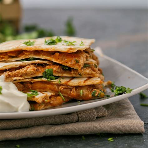 Cupcakes And Couscous Spicy Bbq Chicken Quesadillas