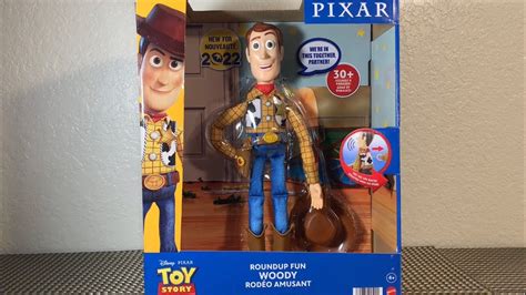 Roundup Fun Woody Toy Story Pixar Doll Review Mattel New For 2022