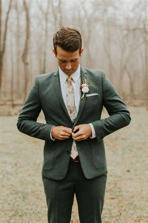 Mens Sage Green Wedding Suit Mitchroegner 99