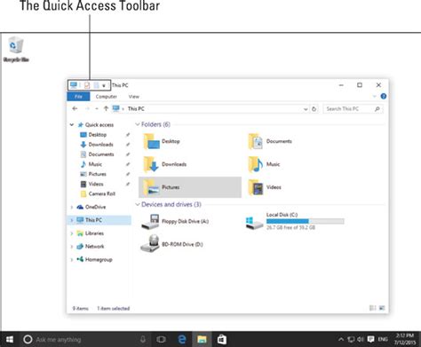 How To Use Quick Access In Windows 10 Dummies