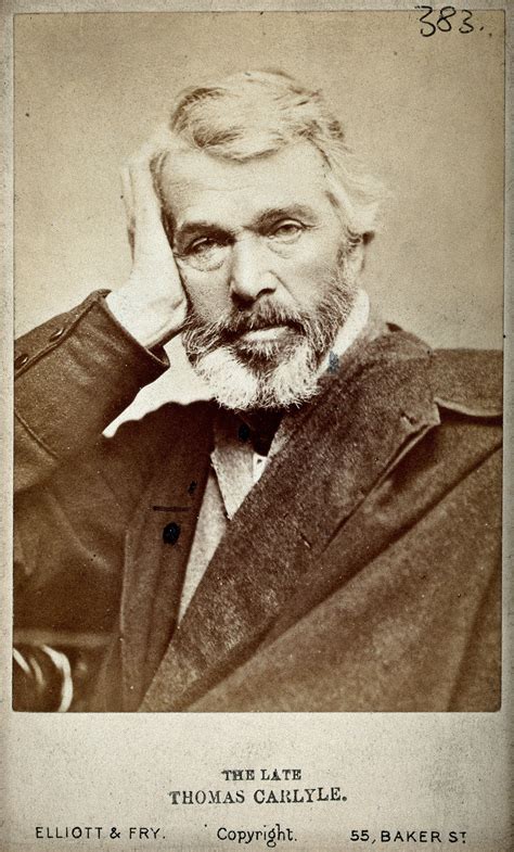 Thomas Carlyle Photograph By Elliott And Fry Wellcome Collection