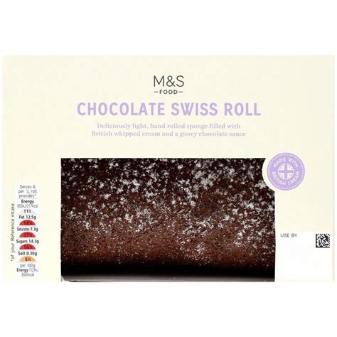 Mands Chocolate Swiss Roll Ocado
