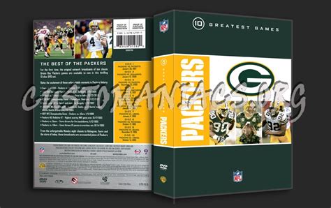 Nfl 10 Greatest Games Packers Dvd Cover Dvd Covers And Labels By
