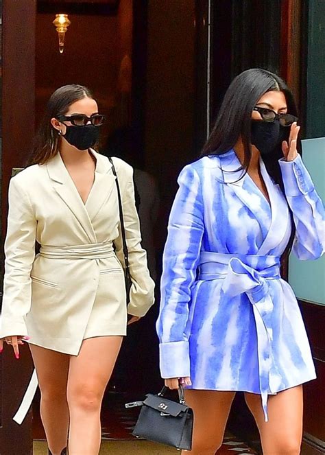 Kourtney kardashian revealed on tuesday that she'll be featuring alongside tiktok star addison rae in her upcoming gender bent twist on the 1999 kourtney shared the news with a shot of herself lying across her bed and reading through the film's script. KOURTNEY KARDASHIAN and ADDISON RAE Out in New York 10/10/2020 - HawtCelebs