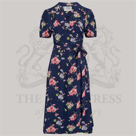 The Seamstress Of Bloomsbury Peggy Dress Elroy Clothing