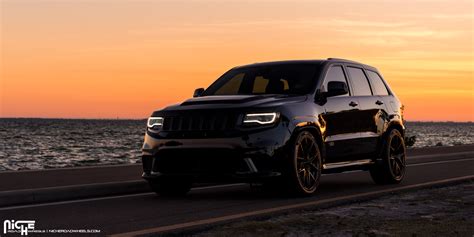 Feel The Power With This Jeep Trackhawk On Niche Wheels