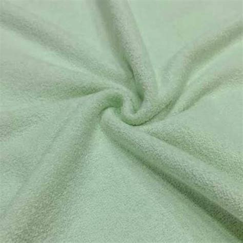 Terry Cloth Fabric Mint Green 100 Cotton 59 Wide Etsy