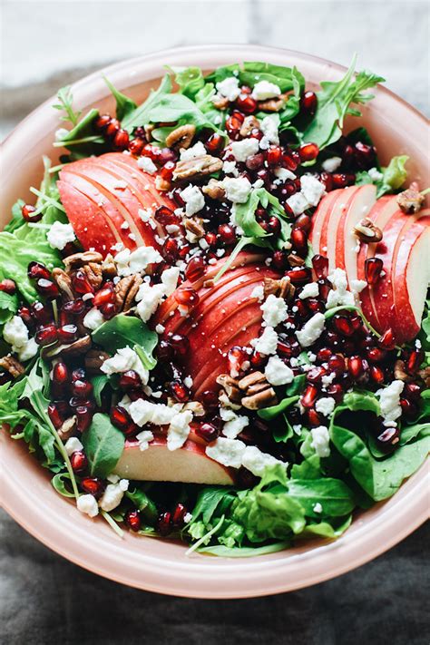 Apple Pomegranate Harvest Salad Recipes 21