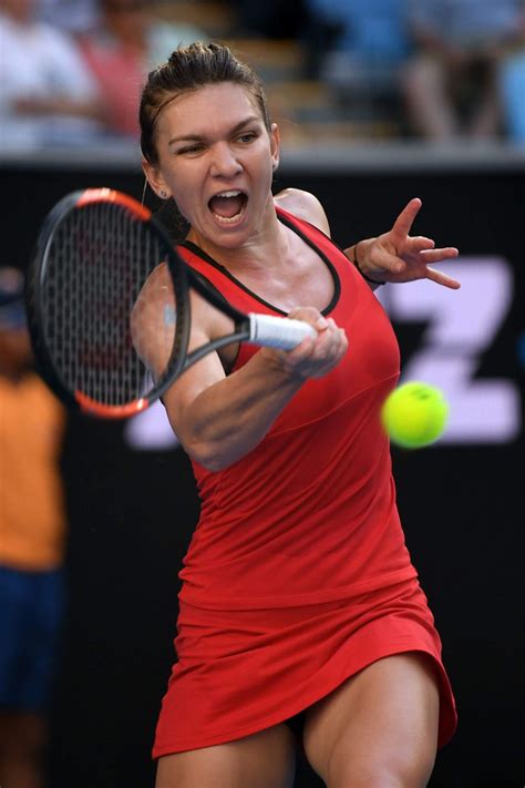 Simona Halep – Australian Open 01/22/2018 • CelebMafia