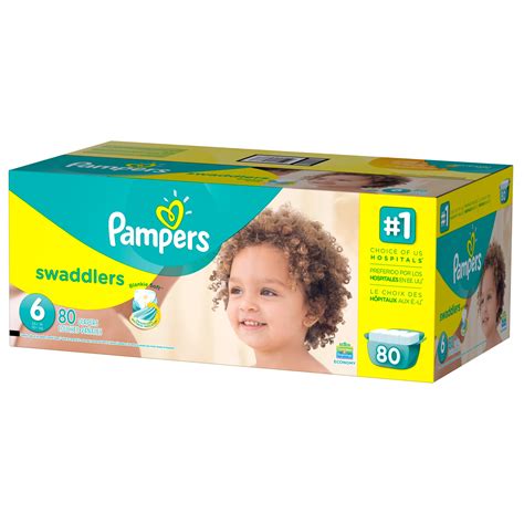 Pampers Swaddlers Diapers Size 6 80 Count