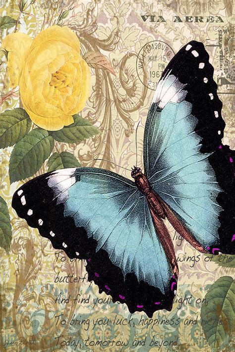 Butterfly Kisses A Digital Art By Jean Plout