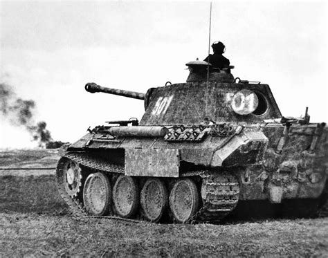 Le Panzerkampfwagen V Panther Ausf A Du Ss Un Flickr