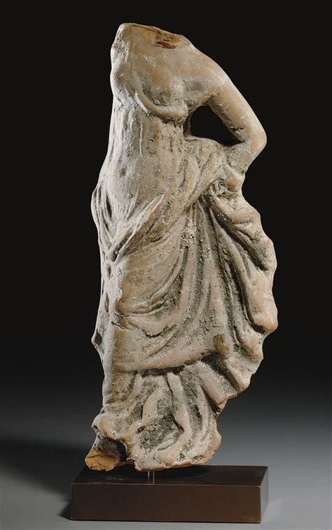 A Greek Terracotta Female Figure Hellenistic Period Circa Rd