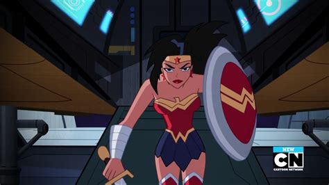 wonder woman in justice league action