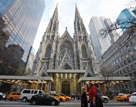 Shrine Dedicated To Saint Charbel Inside St Patricks Cathedral In New