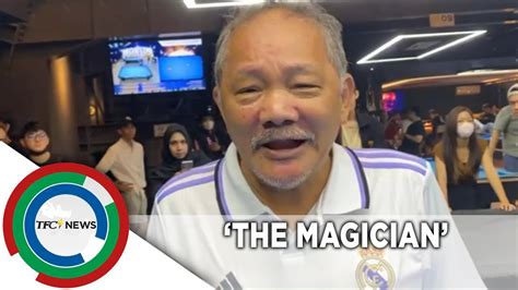 Efren Bata Reyes Nagpakitang Gilas Sa Isang Exhibition Game Tfc News