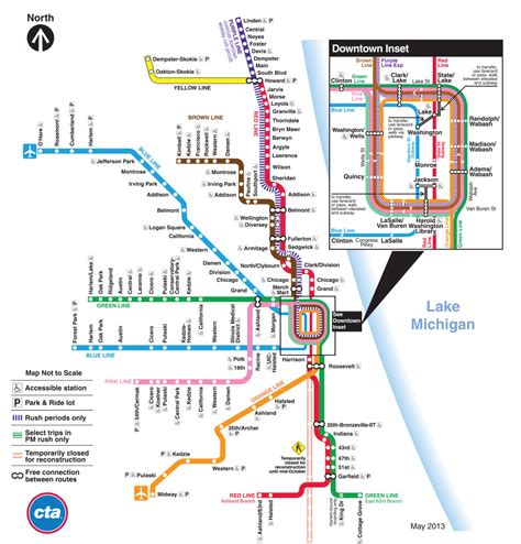 Behind The Scenes Evolution Of The Chicago Cta Transit Maps