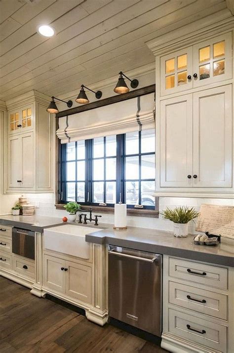Kitchen cabinet makeover with only paint we'll never get over the miraculous power of a paint job. 65+ Modern Farmhouse Kitchen Cabinet Makeover Ideas | Kitchen cabinets and backsplash, Farmhouse ...