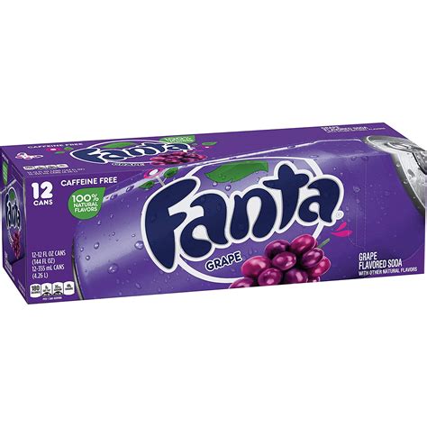 Fanta Grape Soda Can 12 Oz 2 X 12 Convenient Distributor