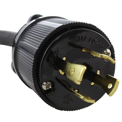 75ft 30 Amp 3 Phase 250 Volt Nema L15 30 Industrial Extension Cord By