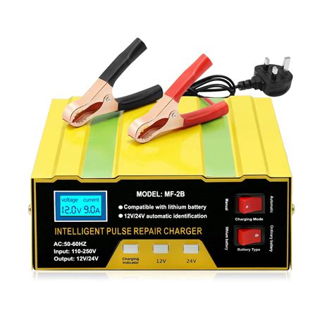 Buy Car Battery Charger Automatic 12v 24v Battery Charger 10a Smart