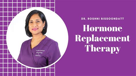hormone replacement therapy youtube