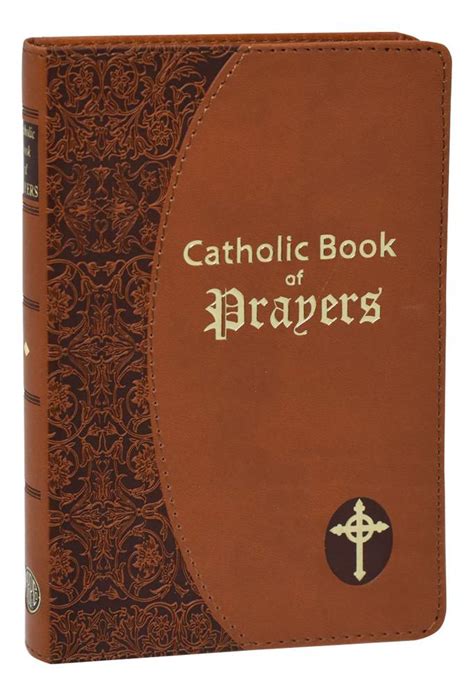 Catholic Book Of Prayers Imitation Leather Popular Catholic Prayers