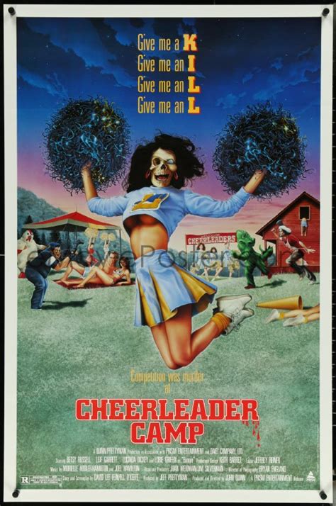 5k0351 Cheerleader Camp 1sh 1987 John Quinn Directed