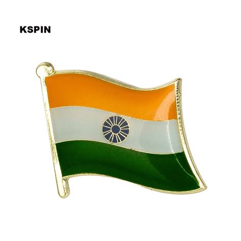 India Flag Pin Lapel Pin Badge Brooch Icons 1pc India Ks 0207 In Badges