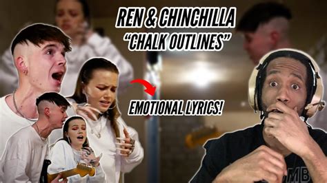 ALBUM TITLE RENCHILLA Ren X Chinchilla Chalk Outlines REACTION