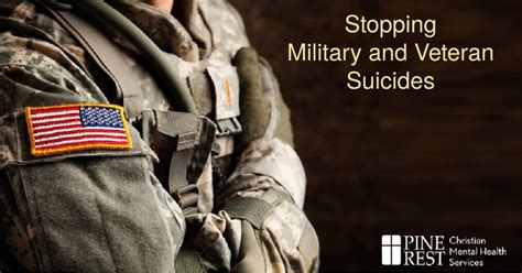 Stopping Military And Veteran Suicides Pine Rest Newsroom