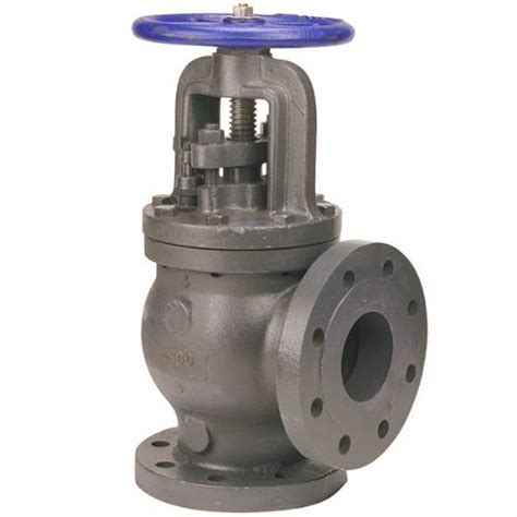 Nb F869b F 869 B Cast Iron Angle Valve Class 250 Steam Stop Check