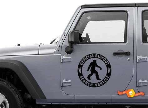 Bigfoot Sasquatch Vinyl Decal Car Sticker Wall Truck Choose Size Color