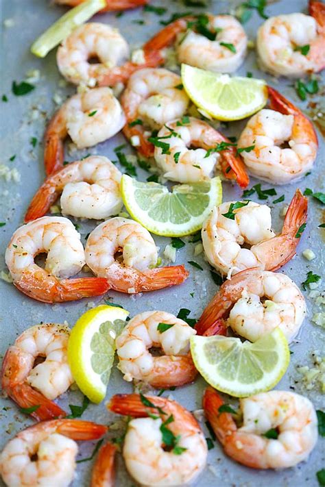 Sheet Pan Shrimp Scampi And Roasted Broccoli Easy Delicious Recipes