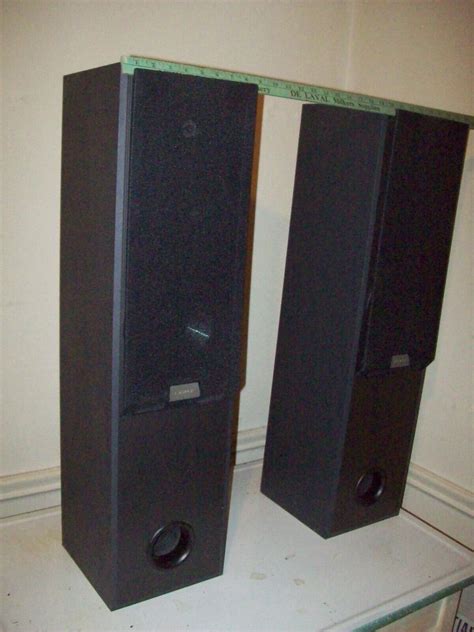 Sony Ss Mf 400h Floorstanding Speakers Local Pick Up Only Ebay
