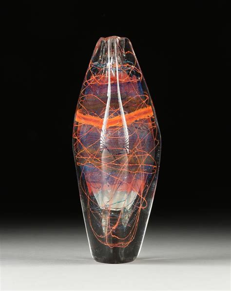 Lot Jon Littleton And Kate Vogel Art Glass Sculpture 1981