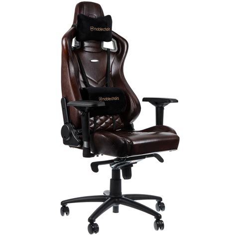 Noblechairs Epic Series Real Leather Gaming Chair Brown